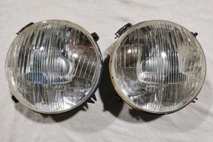 Coppia fari Carello A112 Fiat 850 124 238 1100R