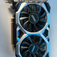 Nvidia Geforce GTX 1650 MSI (ventola rotta)