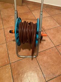 Carrello avvolgi tubo