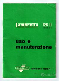 Manuale Uso Originale Lambretta 125 LI 2' Serie