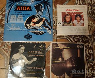 dischi vinili vari