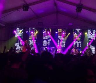 Ledwall fondale sceno luminoso 5x3m