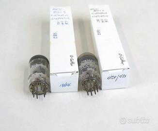 Valvole Nos accoppiate, E801sCC,E88CC,E82CC,12AU7