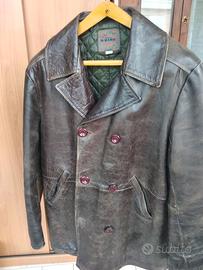 Giubbotto trench uomo  in pelle J.W. BRINE