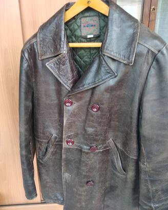 Giubbotto trench uomo  in pelle J.W. BRINE