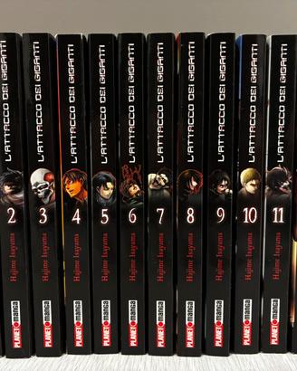Manga L’ATTACCO DEI GIGANTI