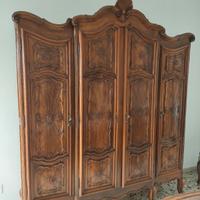 Armadio stile barocco Piemontese