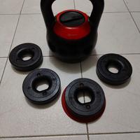 Kettlebell regolabile 8 10 12 14 16 kg