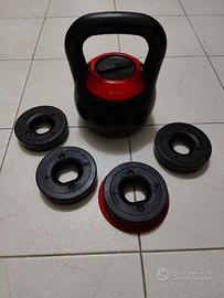 Kettlebell regolabile 8 10 12 14 16 kg