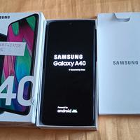 smartphone Samsung a 40 nero 64 gb mem,4 gb ram .