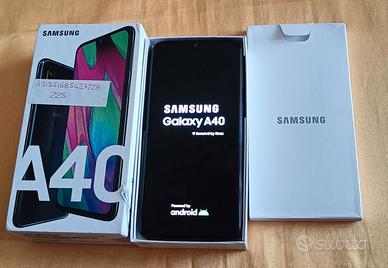 smartphone Samsung a 40 nero 64 gb mem,4 gb ram .