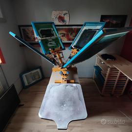 Macchina Serigrafica per stampe a 4 colori