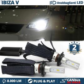 Kit LED H7 CANbus per Seat IBIZA 5 KJ Luci Bianche