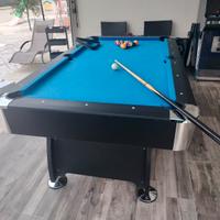 biliardo regolamentare black norman panno blu