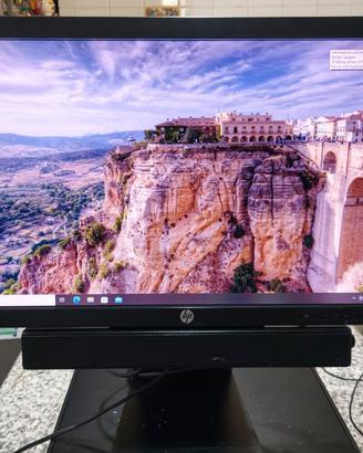 Monitor HP E201 20" Rotabile Soundbar su base