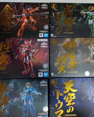 I Cinque Samurai Special Color Bandai Nuovi 