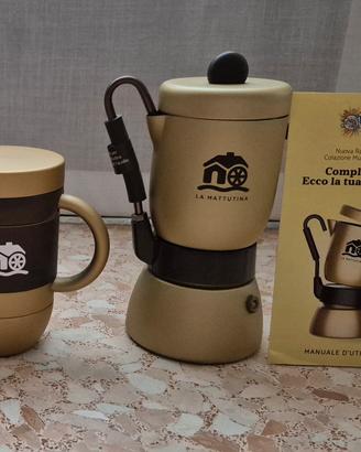 Caffettiera Moka la Mattutina e Biscotazza