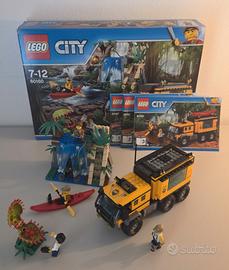 LEGO CITY 60160 Laboratorio mobile nella giungla