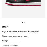 Scape naik Air Jordan 1 Mid Alternate Bred (2022)