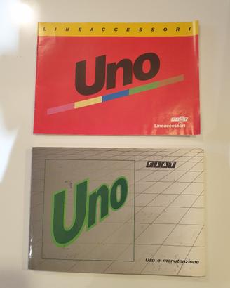 collezionismo libretto uso manutenzione fiat uno
