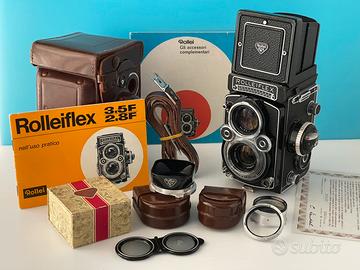 KIT Rolleiflex 3,5F planar 6 lenti SPLENDIDO