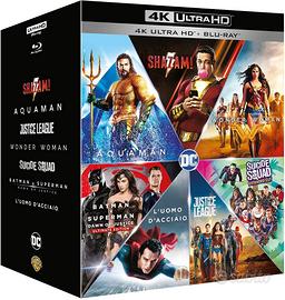 Boxset 4K DC Comics Heroes SUPERMAN BATMAN ecc