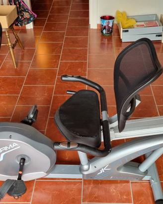 Cyclette Magnetica Recumbent Reclinata JK Fitness