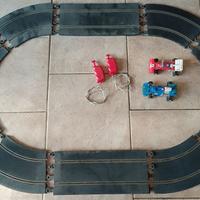 Pista Scalextric anni ’70, originale, autentico
