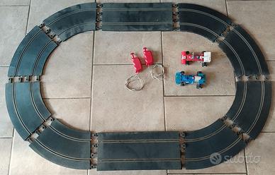 Pista Scalextric anni ’70, originale, autentico