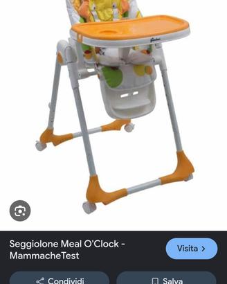 seggiolone giordani