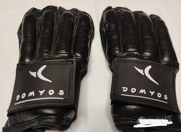 Guanti allenamento Boxe vera pelle  Domyos 
