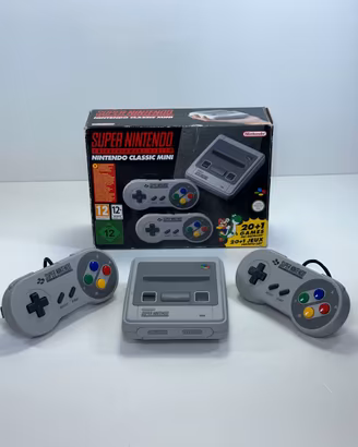 SNES Super Nintendo Classic Mini CONSOLE 21 Giochi