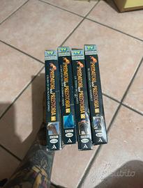 Lotto VHS-Predatori della preistoria-4 cassette