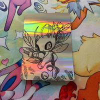 Carte Pokémon fan art / sketch Celebi