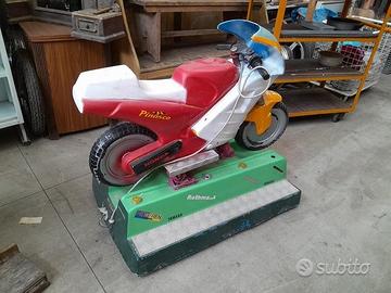 Giostrina A Gettoni Con Moto Da Restauro LEGGI