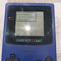 game boy color originale con scatola e 6 giochi 
