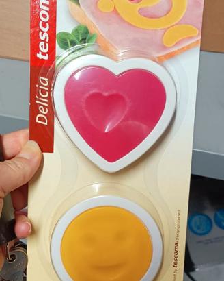 Tescoma 630936 Tagliapasta multiuso Cuore e Smile