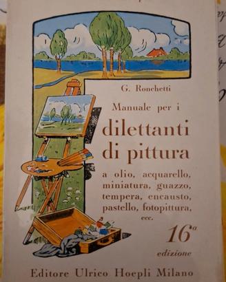 Manuale per i dilettanti di pittura anno 1960