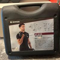 Kit valigetta pesi 20 kg decathlon