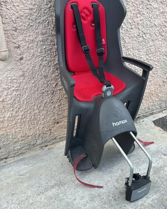 Seggiolino bici Hamax con attacco al telaio