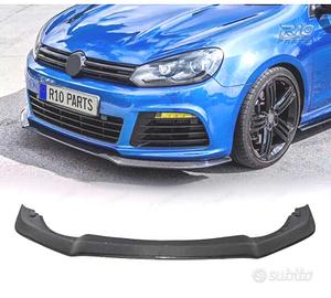 SPOILER LIP VOLKSWAGEN VW GOLF 6 R20 CARBONIO
