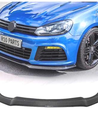 SPOILER LIP VOLKSWAGEN VW GOLF 6 R20 CARBONIO