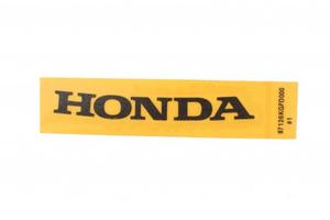 Adesivo scudo anteriore Honda Chiocciola - 87126KG