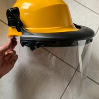 Elmetto da lavoro con visiera