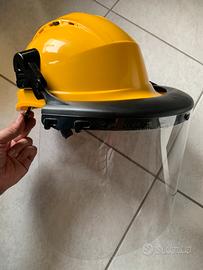Elmetto da lavoro con visiera