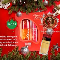 Set natalizio profumo donna