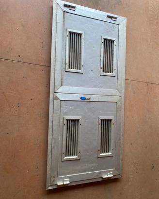 Serramento in alluminio x vano tecnico