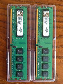 Banco RAM DDR2 1Gb X2 2Gb