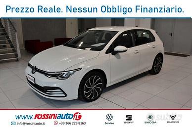 VOLKSWAGEN GOLF 8 1.5 TGI 131 CV DSG LIFE + CERCHI