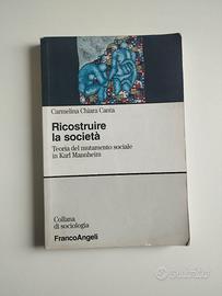 Libro Ricostruire la società - Canta